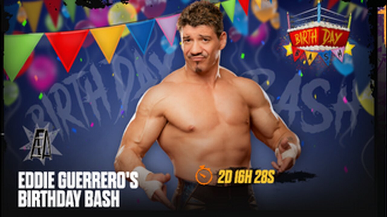 WWE 2K24 MYFACTION LIVE EVENTS EDDIE GUERRERO'S BIRTHDAY BASH