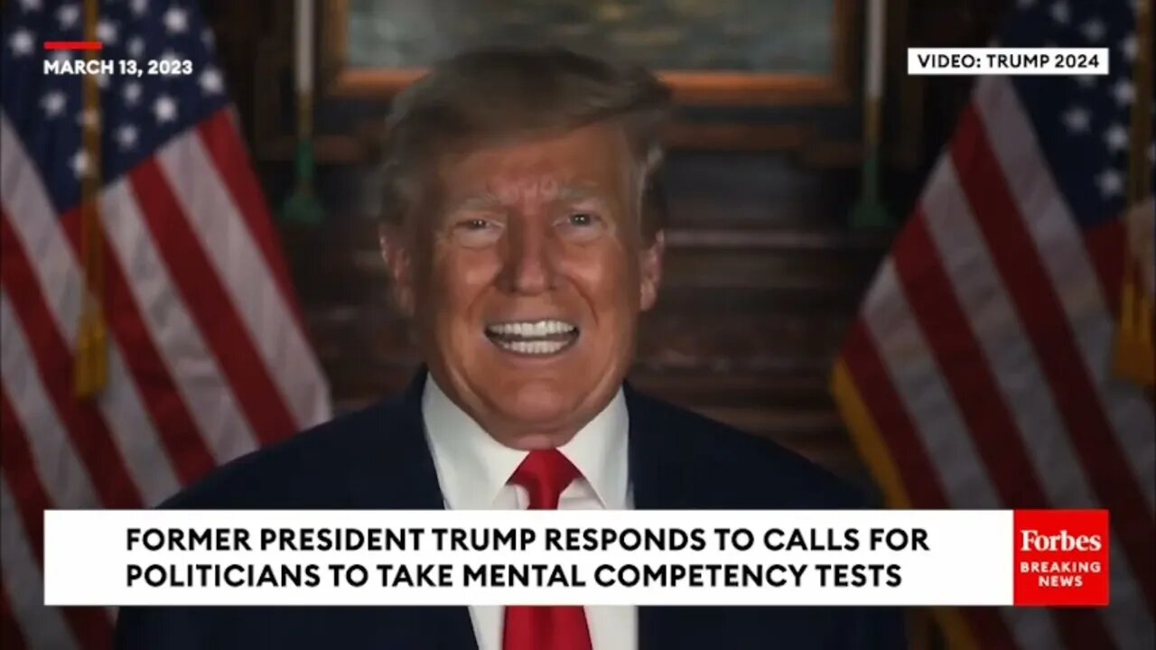 In response to the call for mental competency tests, Trump has responded