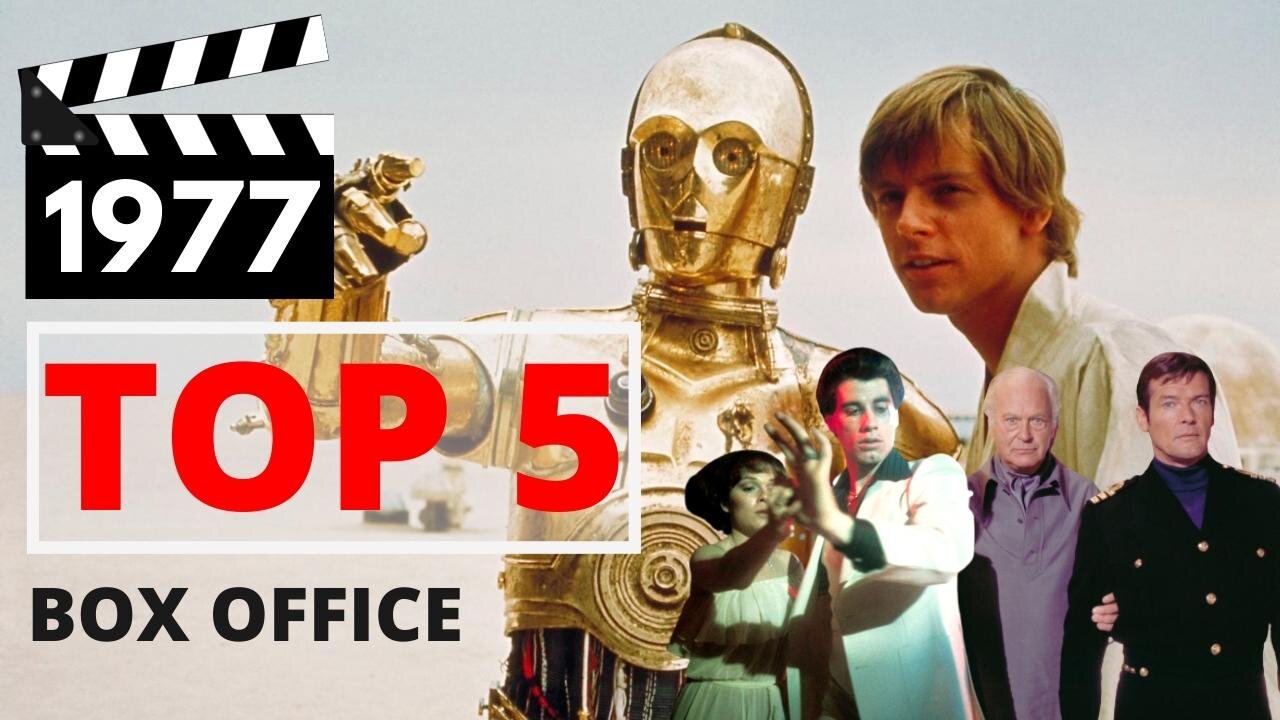 TOP 5 Movies in 1977 - Worldwide Box Office