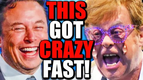 Elon Musk Just DESTROYED Elton John After CRAZY Twitter MELTDOWN - HILARIOUS CLAPBACK!