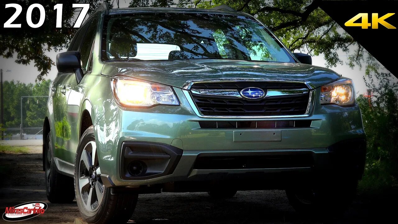 2017 Subaru Forester 2.5i - Ultimate In-Depth Look in 4K