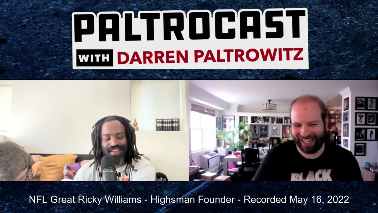 Ricky Williams interview with Darren Paltrowitz