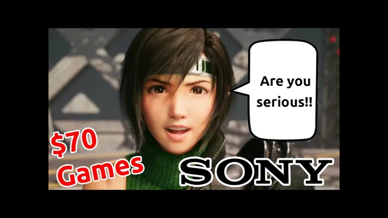 SONY Pushes $70 Price For Next Gen Video Games - Gaming Is Getting Expensive