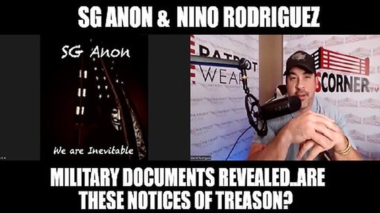 SG Anon & Q drops - Military Documents REVEALED..Are These Notices Of Treason.