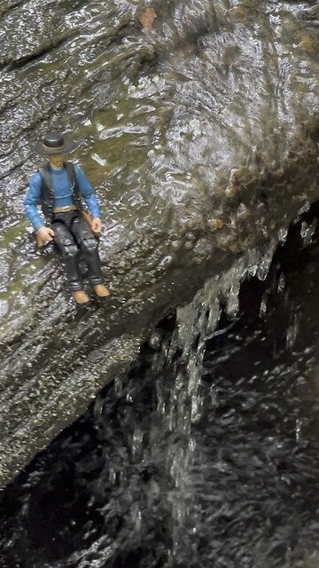 Clay Finds a Lovely Secluded Waterfall