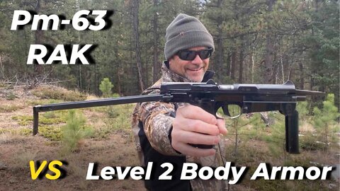 PM 63 RAK vs Level 2 Soft Body Armor