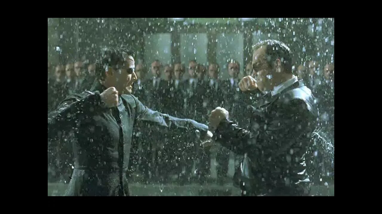 Neo vs Agent Smith Matrix Revolutions