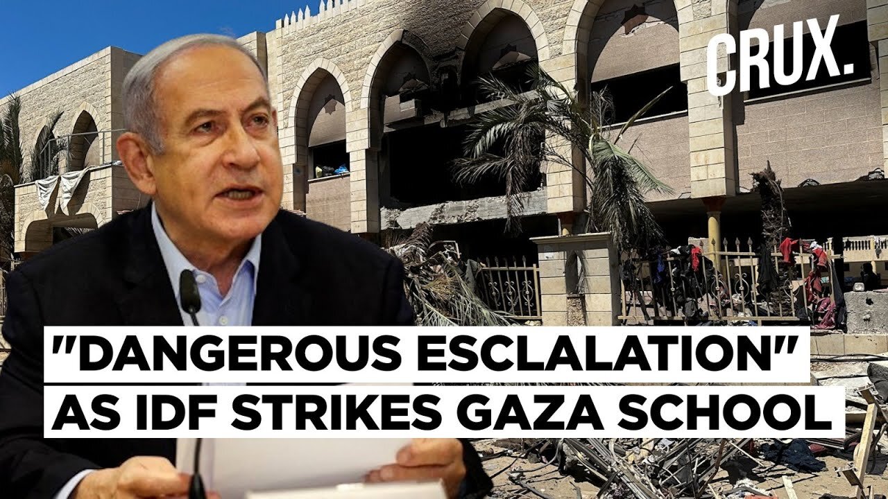 Over 100 Killed As Israel Strikes "Active Hamas Compound" In Gaza School With Three 907 Kg Bombs