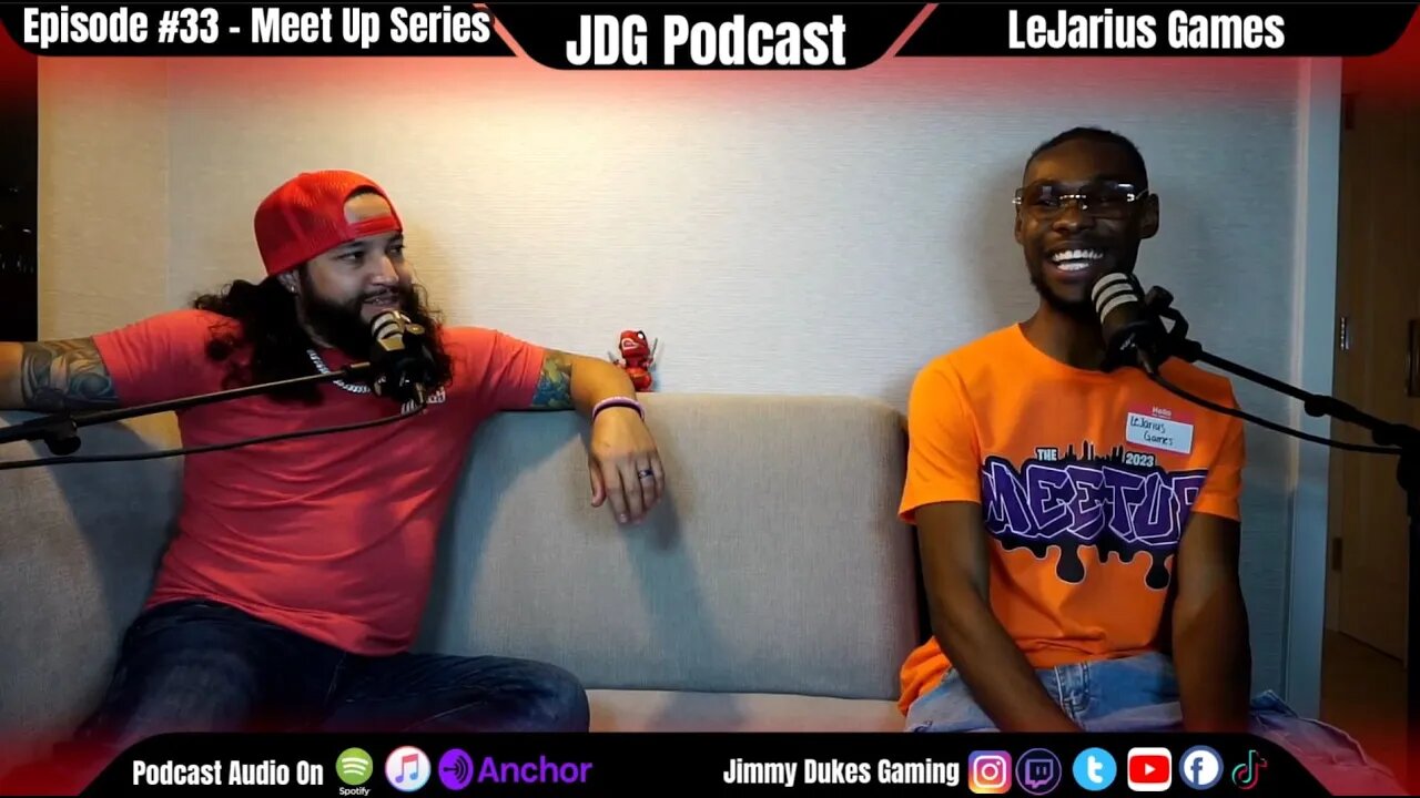 JDG Podcast #33 - The Meet Up: LeJarius Games