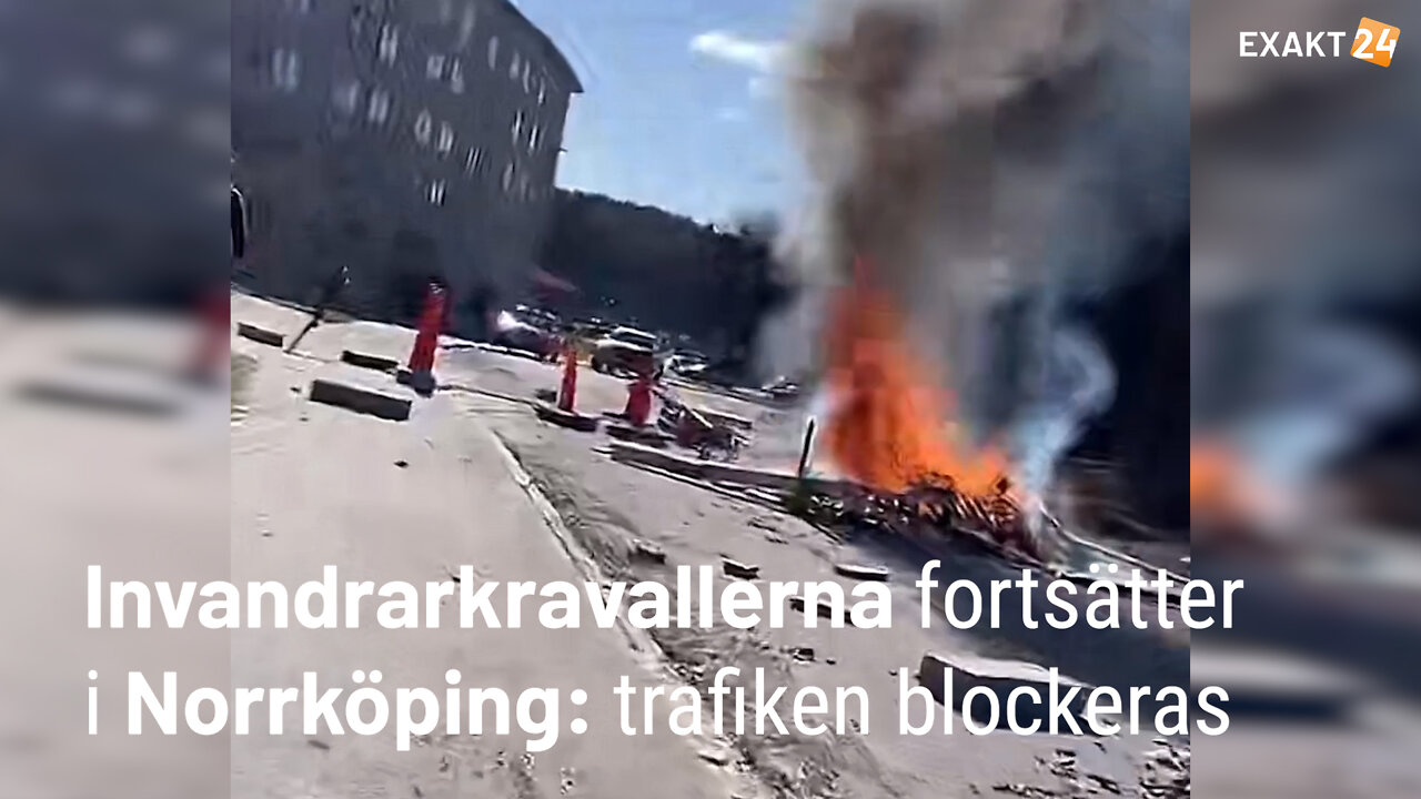 Invandrarkravallerna fortsätter i Norrköping