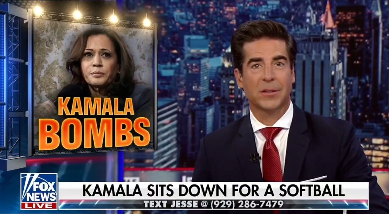 Watters: Kamala Just Sank Her Campaign