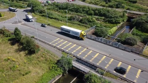 Toyo Tyre #volvotrucks &Trailer- Welsh Drones