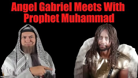 The Angel Gabriel Meets Prophet Muhammad (Boom Boom Room Satire)