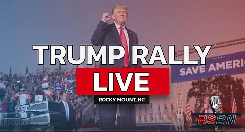 Trump Rally in Rocky Mount, North Carolina - WATCH PARTY! 10.30.2024