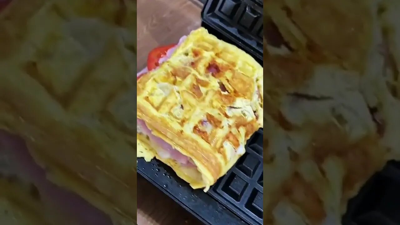 OMELETE NA SANDUICHEIRA /FÁCIL E DELICIOSO!