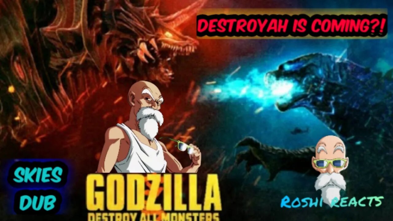 Master Roshi Reacts To Godzilla: Destroy All Monsters (FanMade)