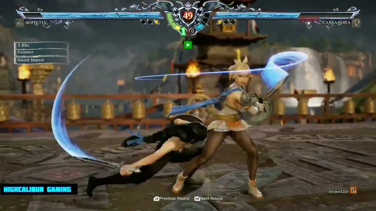 SoulCalibur VI: Sophitia vs. Cassandra (Atomo4210)