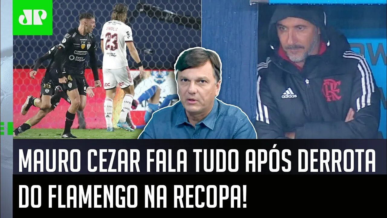 "A QUESTÃO É MAIS GRAVE! TÁ NA HORA de o Vítor Pereira começar a..." Mauro Cezar ANALISA o Flamengo!