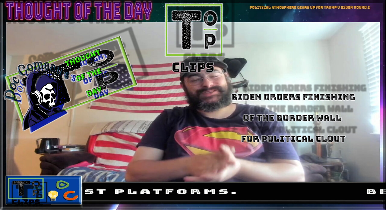 Biden Orders Finishing of the Border Wall For Political Clout (Clean