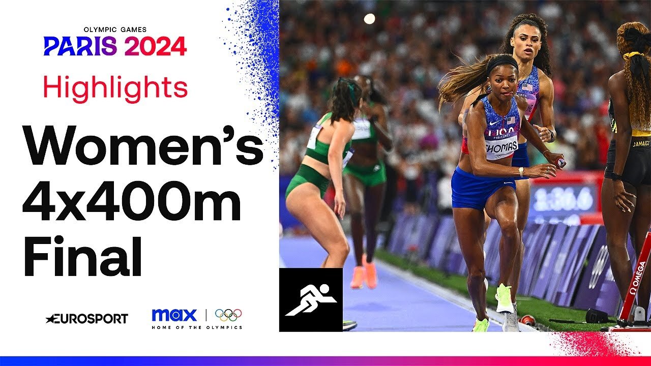 UNSTOPPABLE! | Women's 4x400m Relay Final Highlights | #Paris2024 #Olympics