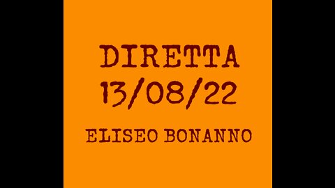 DIRETTA DEL 13-08-2022