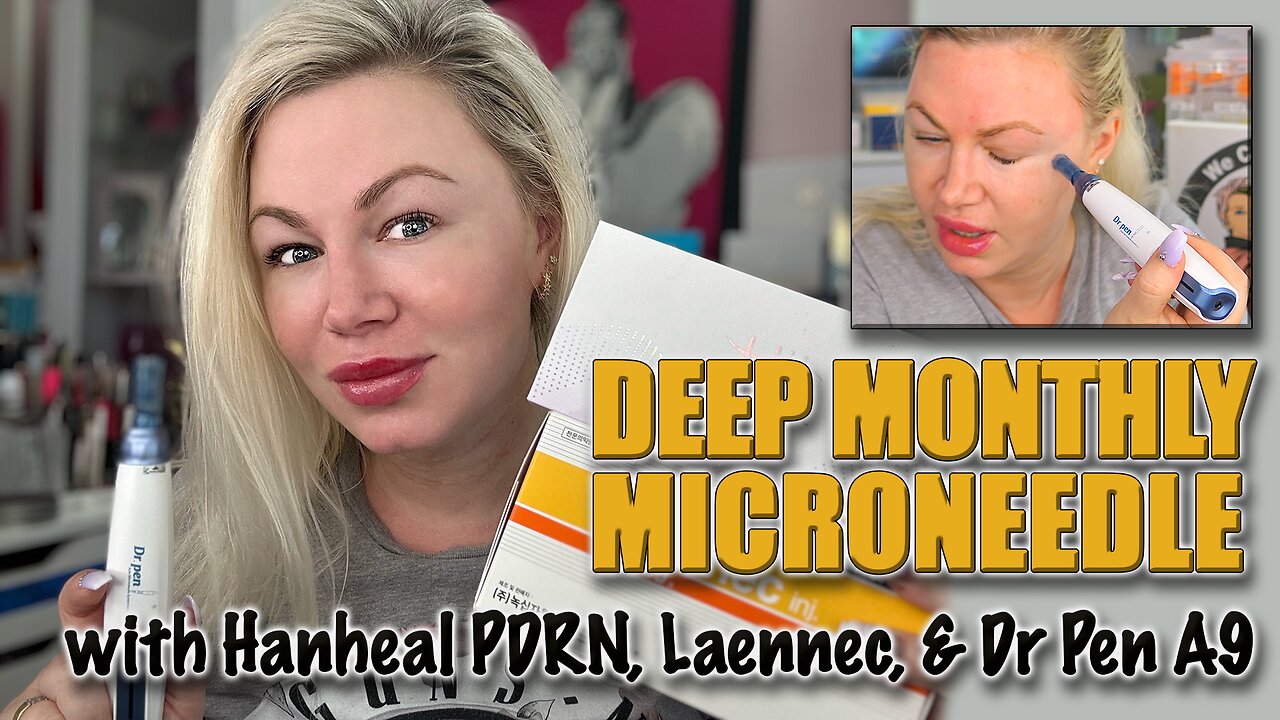 Deep Monthly Microneedle with Laennec & Hanheal Pdrn! AceCosm.com Code Jessica10 Saves