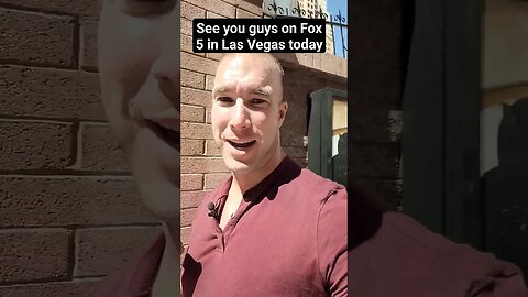 See you guys on Fox 5 in Las Vegas today #vegas #mgm