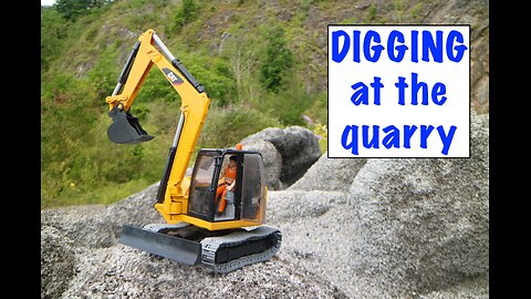 Digging & Dumping at the Quarry
