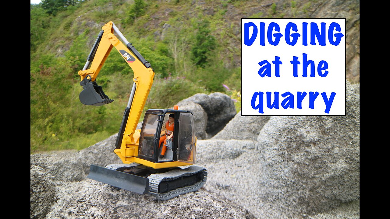 Digging & Dumping at the Quarry