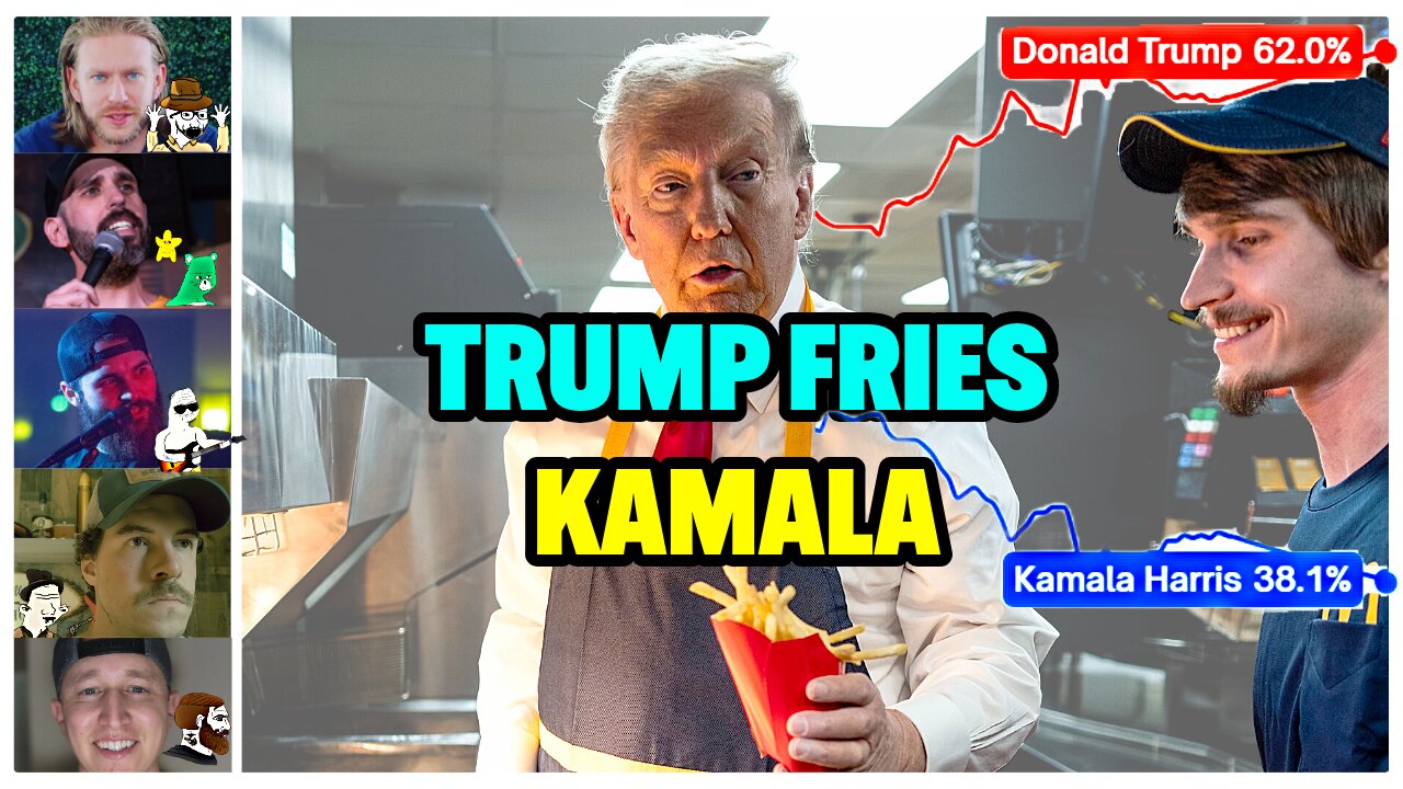 0.59 5TM | Trump Works at Mcdonald's, Man of the People