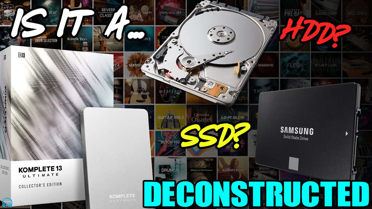 KOMPLETE 13 - Is it a Hard Drive or SSD?