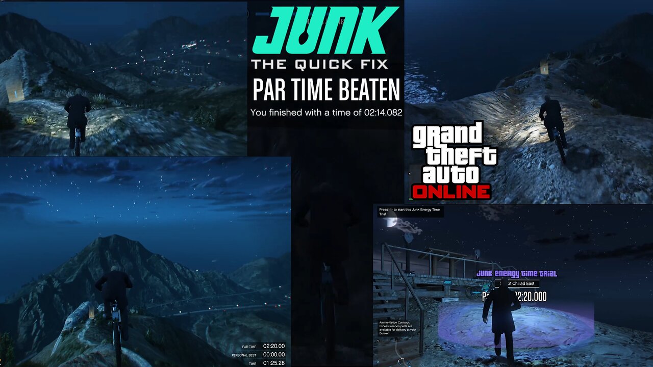 GTA Online Junk Energy Time Trials Mount Chiliad East