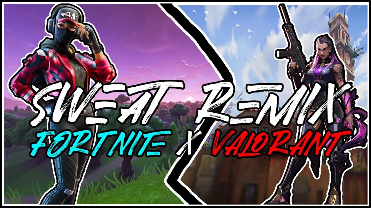 AI Edited this Montage! Fortnite X Valorant! Sweat - Remix