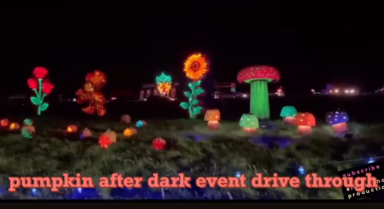 Halloween is here and we went to this event light show after dark