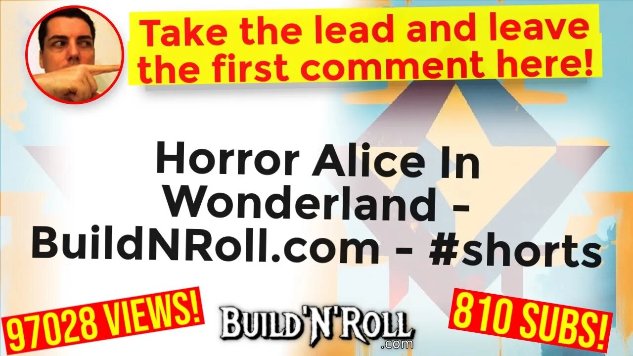 Horror Alice In Wonderland - BuildNRoll.com - #shorts