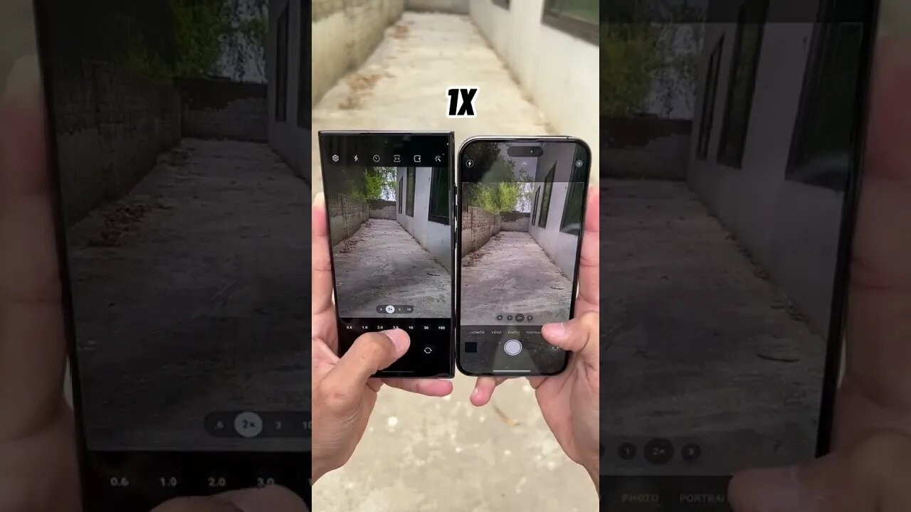 Mind-Blowing Zoom Test: Samsung Galaxy S24 Ultra vs iPhone 14 Pro Max #youtubeshorts