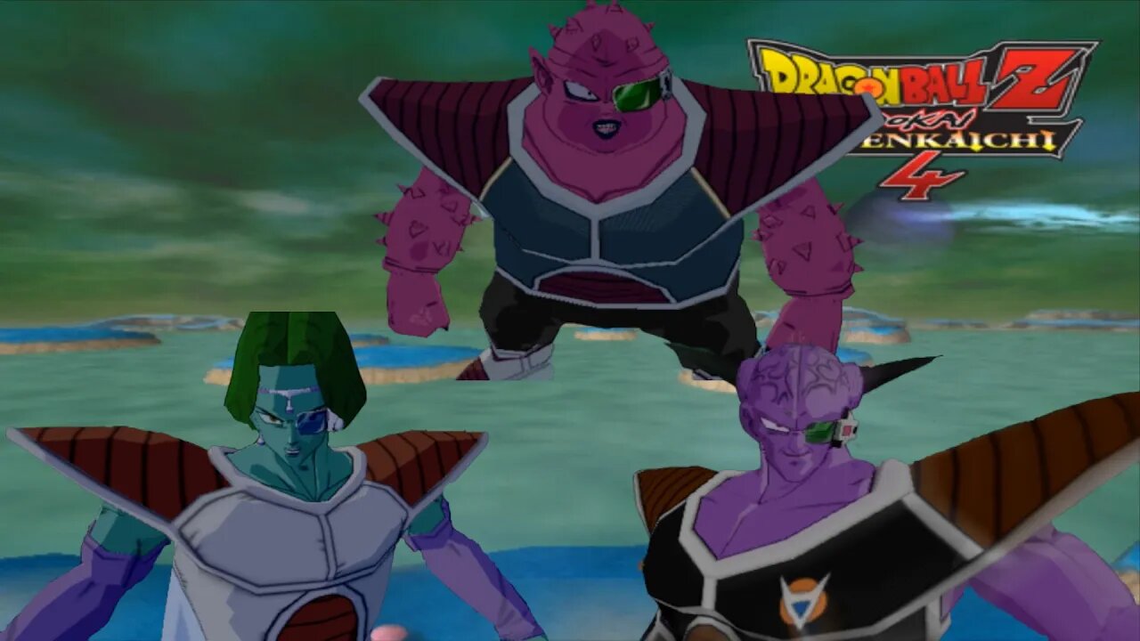 Dragon Ball Z Budokai Tenkaichi 4 Captain Ginyu vs Dodoria & Zarbon