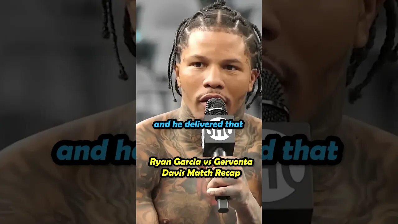 How Gervonta Davis BEAT Ryan Garcia With This Techinque