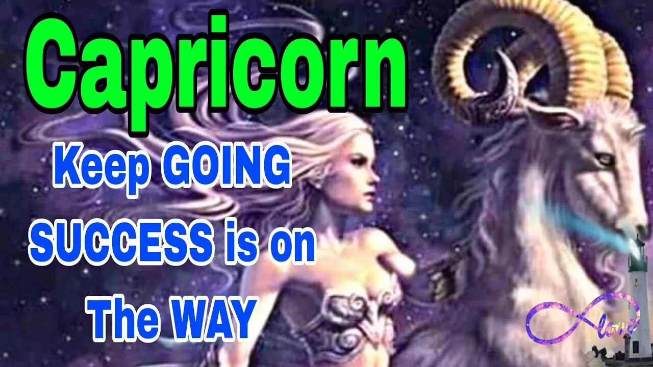 Capricorn REALIZATION OF A LONG HELD DREAM, GREAT OPTIMISM Psychic Tarot Oracle Card Prediction Read