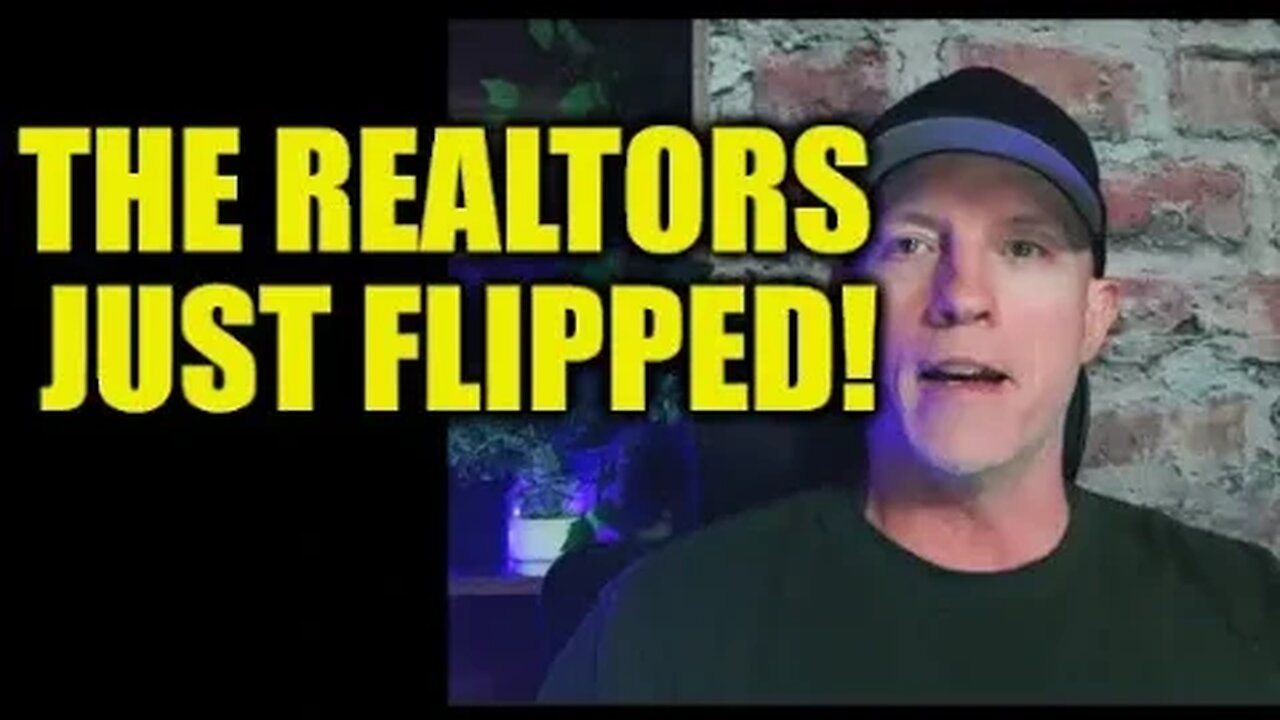 THE REALTORS JUST FLIPPED THEIR HOME PRICE FORECAST!