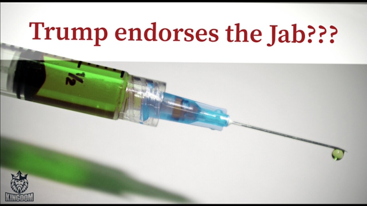 Trump endorsed the Jab!!!!