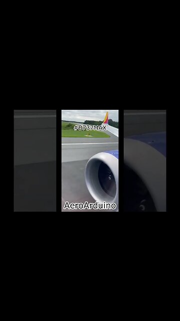 Watch Weird Sounds of #Boeing #B737MAX Takeoff #Aviation #Fly #AeroArduino