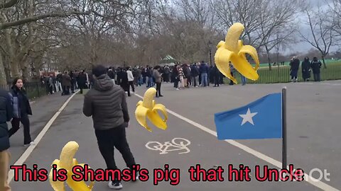 Pseudo Salafi Cult Ibn Dayooth Saudia Madkhali Shamsi's Foot Soliders Hitting Uncle #speakerscorner