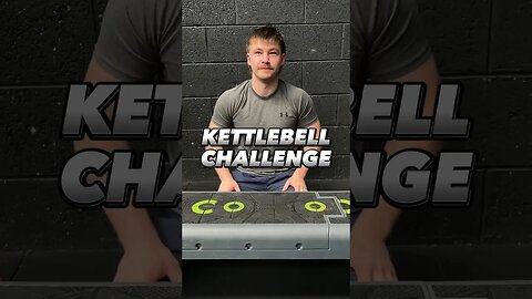 Kettlebell Challenge 🔔🔕💪🏻🏆 How much weight do you think you could do?