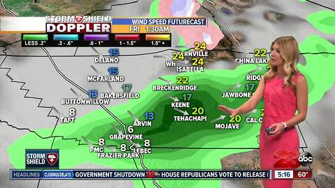 One final push of rain tonight to bring an end this atmospheric river