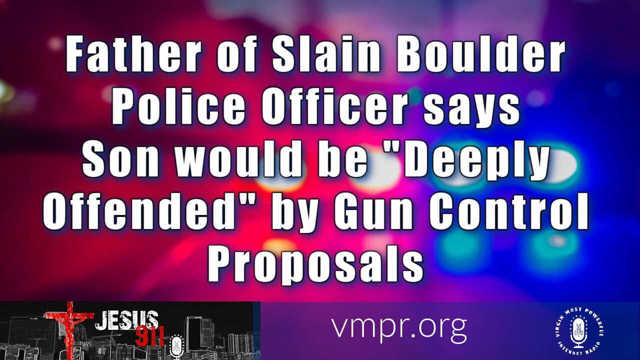 30 Mar 21, Slain Police Officer Would Be Deeply Offended by Gun Control Proposals