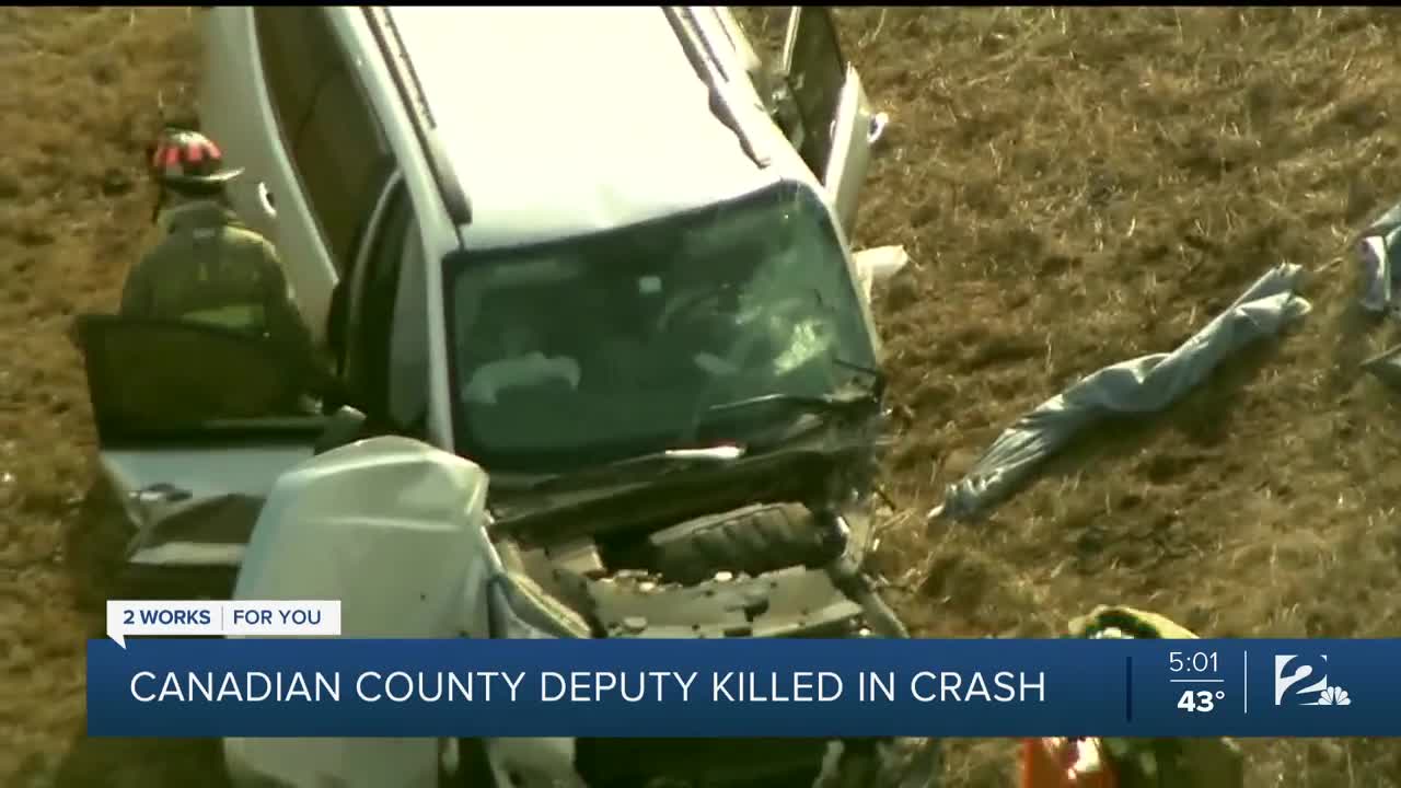 Canadian County Deputy Killed In Crash