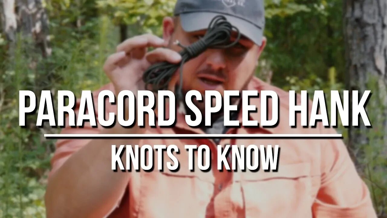 Knots to Know: Paracord Speed Hank