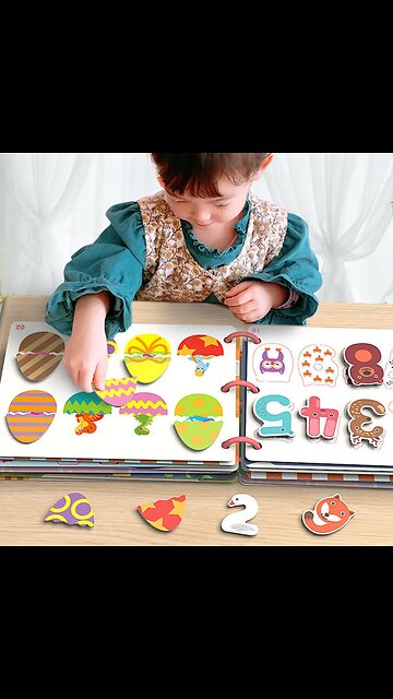 Baby Busy Book Montessori Educational Toys for Children