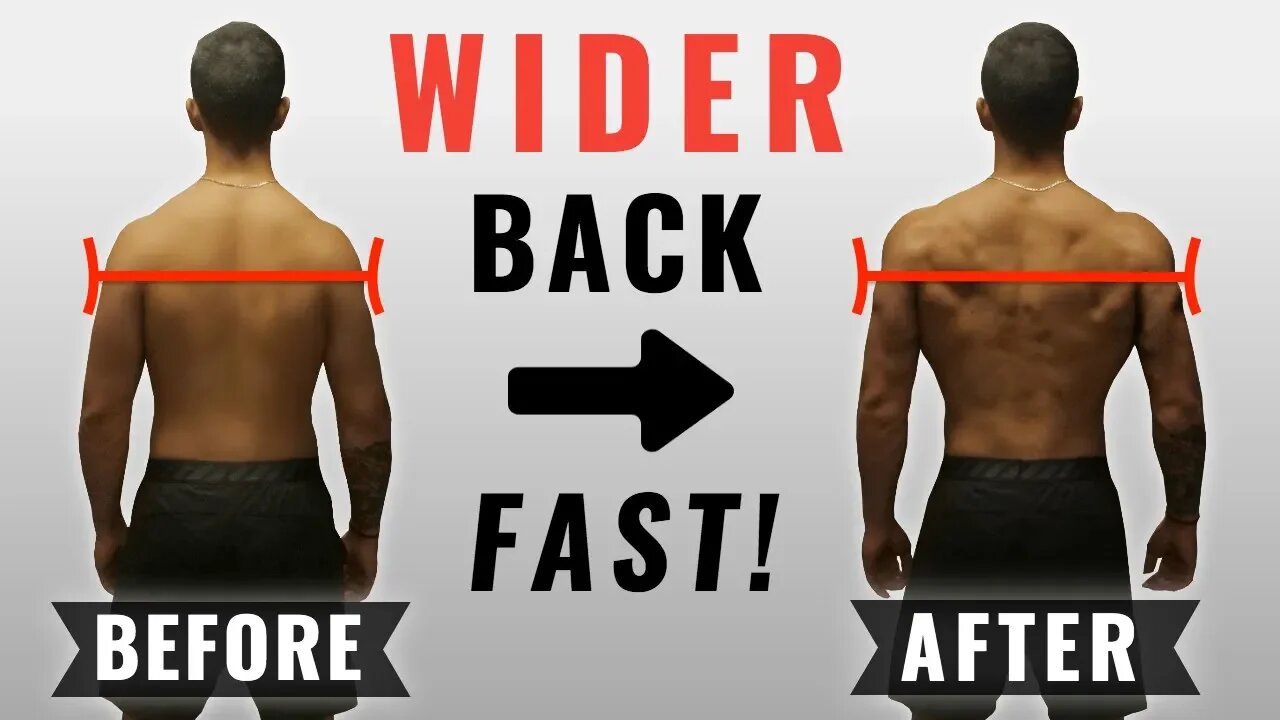 How to get a WIDER Back FAST (4 Science-Based Tips)